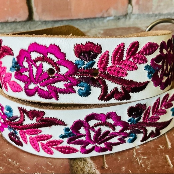 Lucky Brand Leather Belt Size Large - Picture 2 of 7